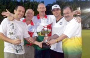 Underrated Team Wins Lawn Bowls Cup